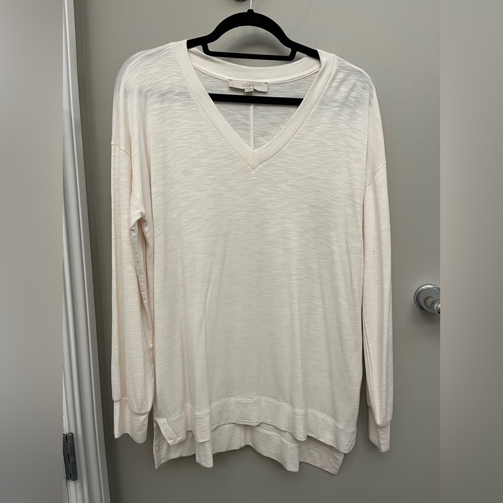 NWOT LOFT White Shirt